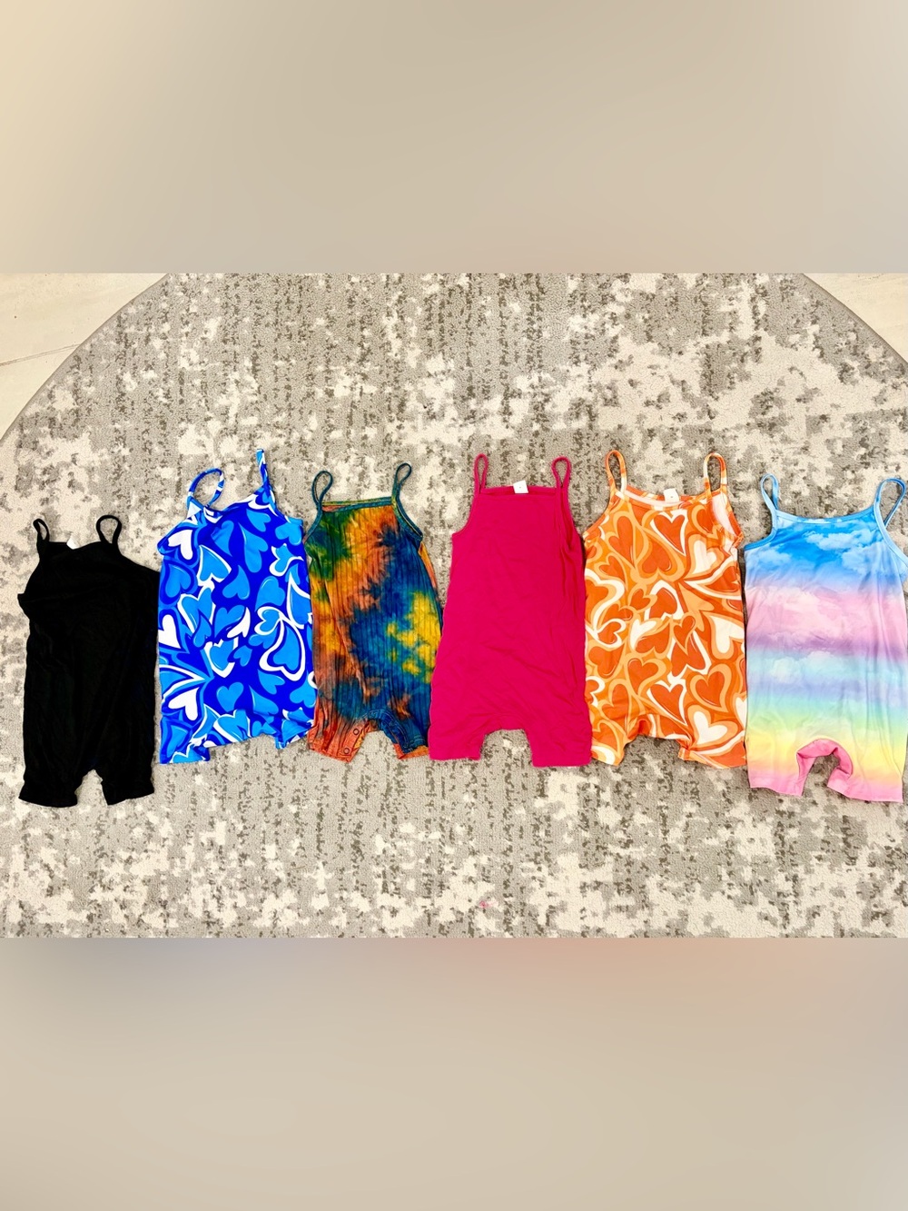 6 Toddler 2-3t gymnastics leotards Like New